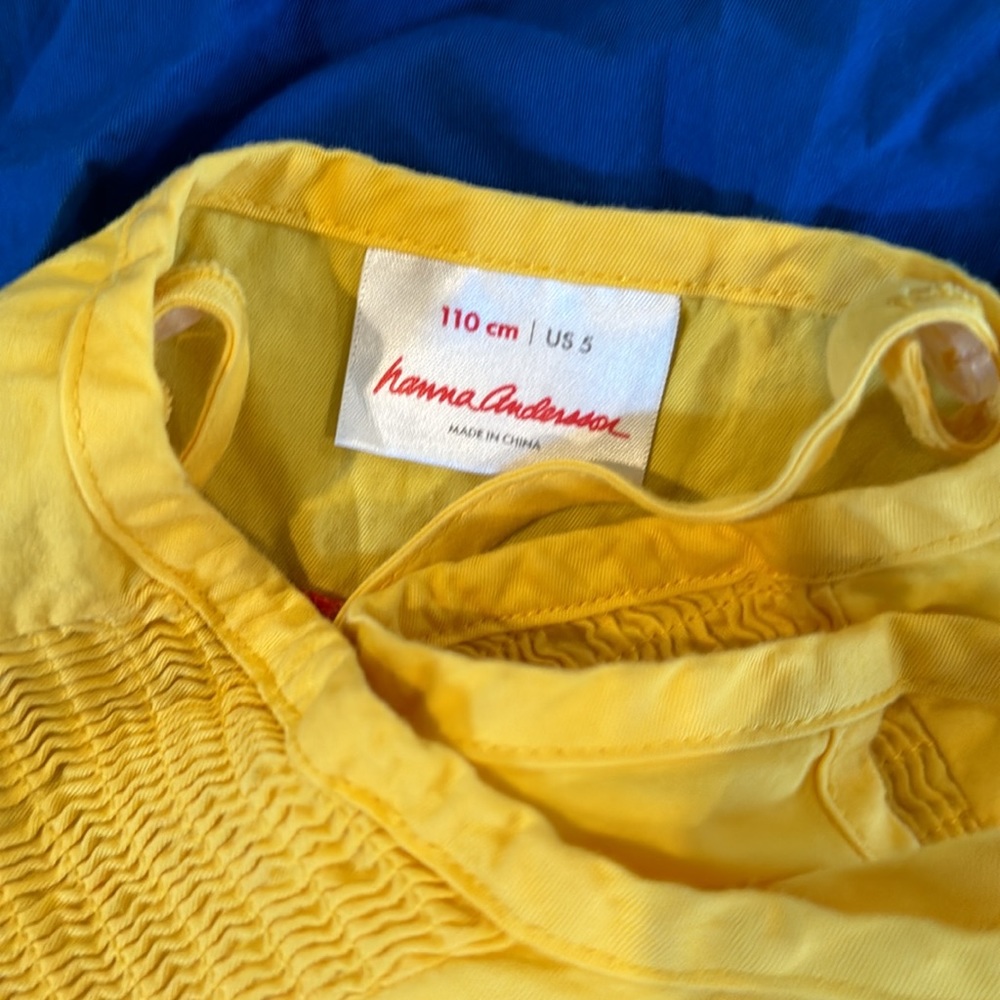 Hanna Andersson Rainbow Dress Size 5 - Picture 6 of 6